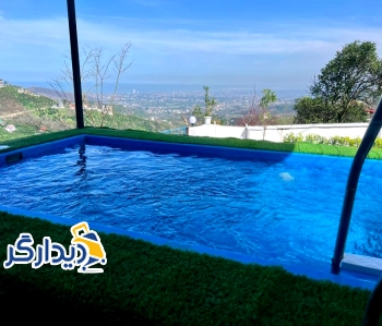 اجاره ویلای یک خوابه استخردار آسمان شهر