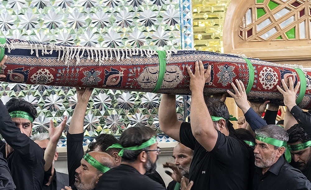جشنواره های ایران - آیین قالی شوران در مشهد اردهال کاشان