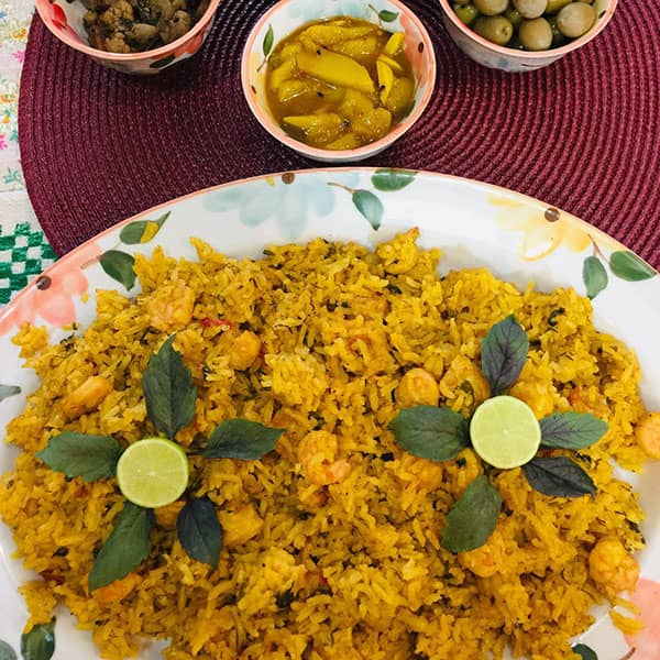 غذاهای محلی و سنتی قشم - هواری چکو میگ