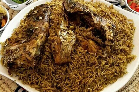 غذاهای محلی و سنتی قشم - برنج دیشو
