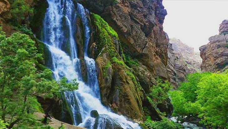 آبشارهای ایران - آبشار آب‌سفید 